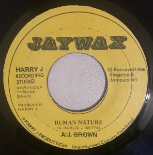 AJ BROWN - HUMAN NATURE