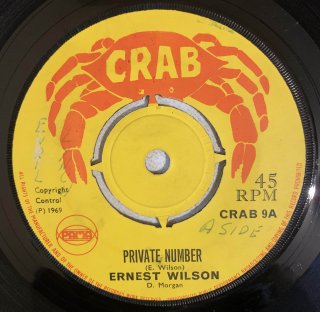 ERNEST WILSON - PRIVATE NUMBER