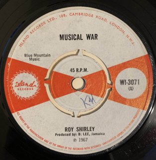 ROY SHIRLEY - MUSICAL WAR