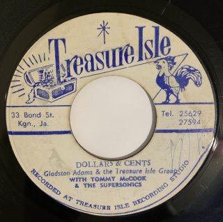 GLADSTON ADAMS & TOMMY MCCOOK - DOLLARS & CENTS