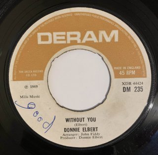 DONNIE ELBERT - WITHOUT YOU