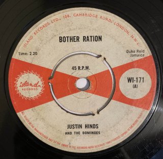 JUSTIN HINDS - BOTHER RATION