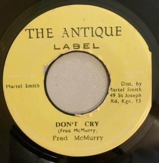 FRED MCMURRY - DON'T CRY (discogs)