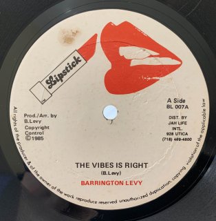 BARRINGTON LEVY - THE VIBES IS RIGHT