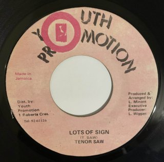 TENOR SAW - LOTS OF SIGN