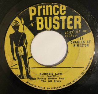 PRINCE BUSTER - BURKE'S LAW