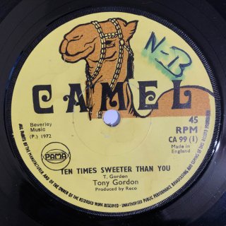 TONY GORDON - TEN TIMES SWEETER THAN YOU