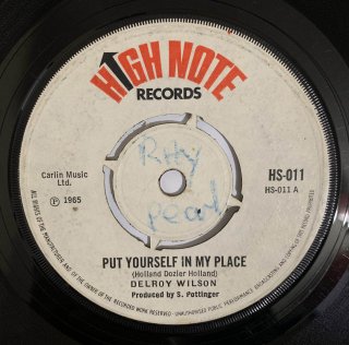 DELROY WILSON - PUT YOURSELF IN MY PLACE
