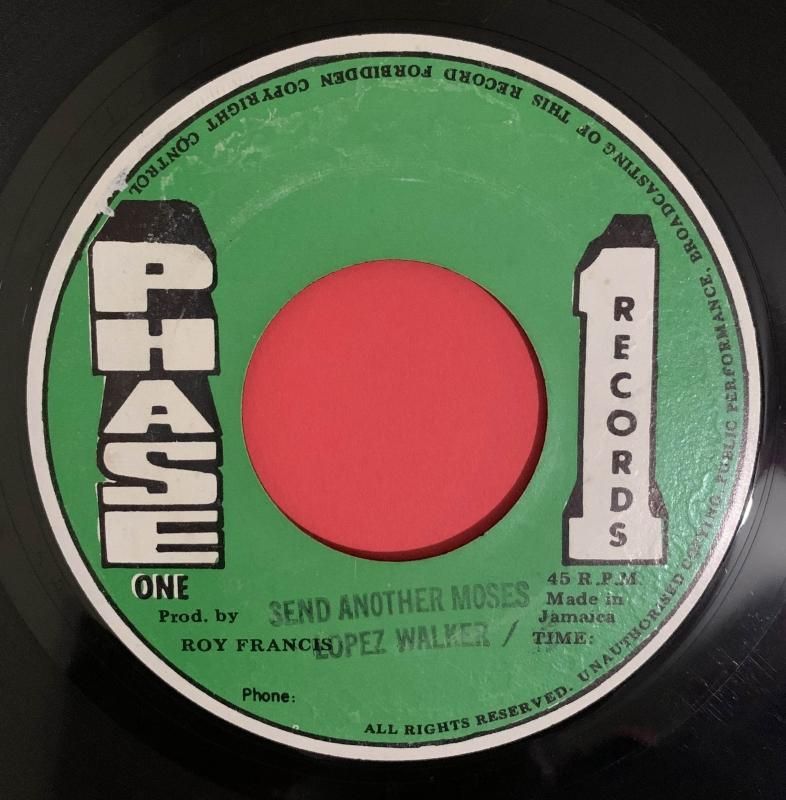 LOPEZ WALKER - SEND ANOTHER MOSES - Ninja Records