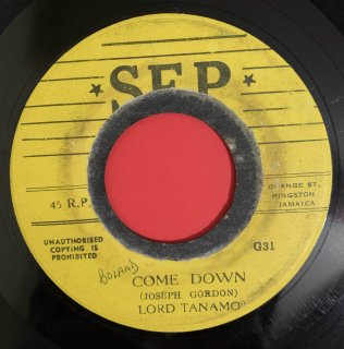 LORD TANAMO - COME DOWN