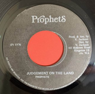 PROPHETS - JUDGEMENT ON THE LAND