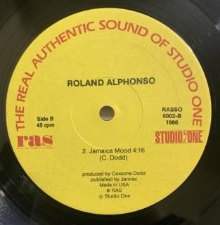 ROLAND ALPHONSO - JAMAICA MOOD