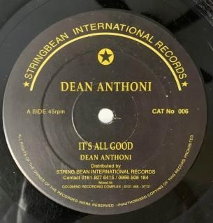 DEAN ANTHONI - IT'S ALL GOOD