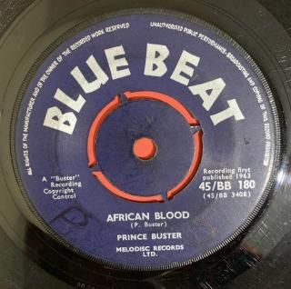 PRINCE BUSTER - AFRICAN BLOOD