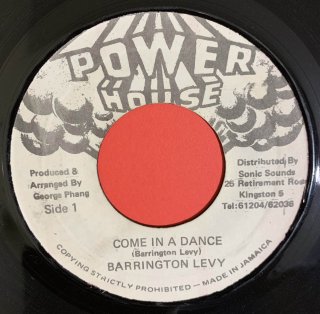 BARRINGTON LEVY - COME IN A DANCE (discogs)