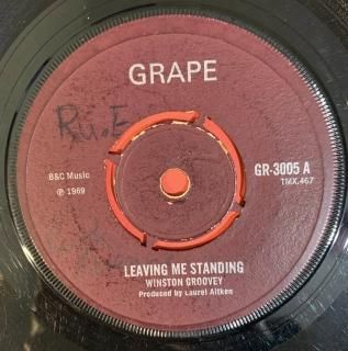 WINSTON GROOVEY - LEAVING ME STANDING  (discogs)