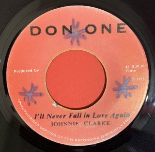 JONNIE CLARKE - I'LL NEVER FALL IN LOVE AGAIN