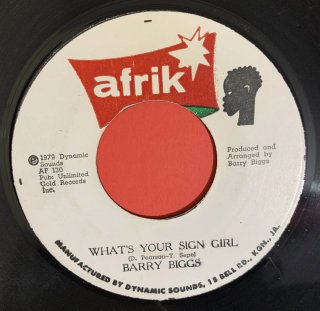 BARRY BIGGS - WHATS YOUR SIGN GIRL
