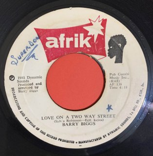 BARRY BIGGS - LOVE ON A TWO WAY STREET