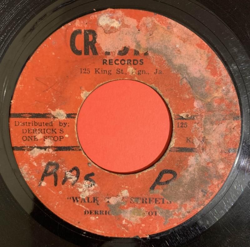 クーポン利用 Derrick Harriott - Walk The Streets レコード - 洋楽