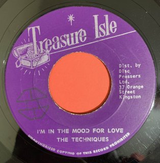 TECHNIQUES - IM IN THE MOOD FOR LOVE