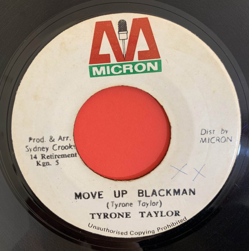 TYRONE TAYLOR - MOVE UP BLACKMAN - Ninja Records