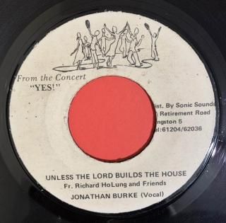 JONATHAN BURKE - UNLESS THE LORD BUILDS THE HOUSE