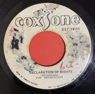 ABYSSINIANS - DECLARATION OF RIGHTS