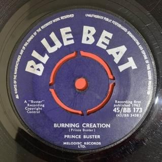 PRINCE BUSTER - BURNING CREATION