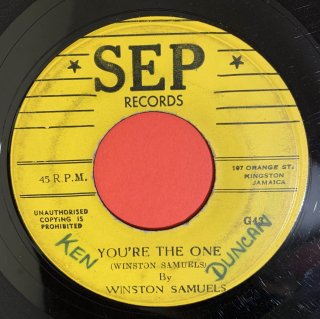 WINSTON SAMUELS - YOU'RE THE ONE