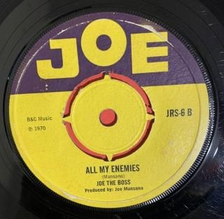 JOE THE BOSS - ALL MY ENEMIES  (discogs)