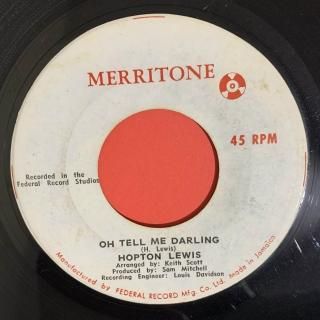 HOPTON LEWIS - OH TELL ME DARLING