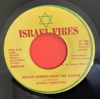 ISRAEL VIBRATION - NEVER GONNA HURT ME AGAIN (discogs)