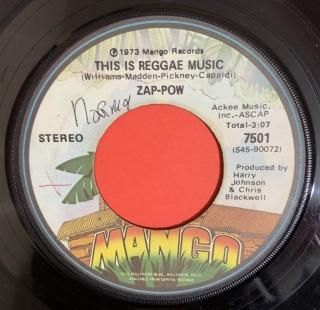 ZAP POW - THIS IS REGGAE MUSIC