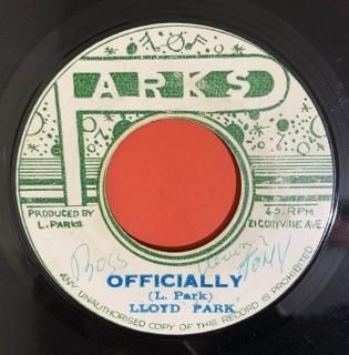 LLOYD PARKS - OFFICIALLY