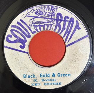 KEN BOOTHE - BLACK GOLD & GREEN
