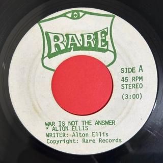 ALTON ELLIS - WAR IS NOT THE ANSWER (discogs)