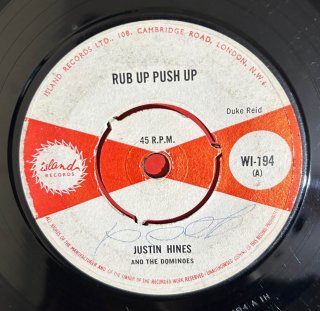 JUSTIN HINES - RUB UP PUSH UP