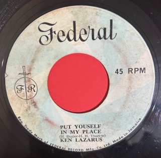 KEN LAZARUS - PUT YOURSELF IN MY PLACE