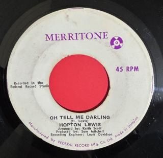 HOPTON LEWIS - OH TELL ME DARLING