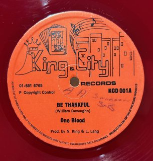 ONE BLOOD - BE THANKFUL