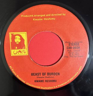 KWAME HESHIMU - BEAST OF BURDEN (discogs)