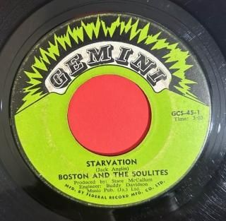 BOSTON AND THE SOULITES - STARVATION