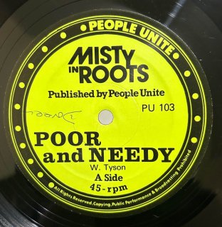 MISTY ROOTS - POOR AND NEEDY