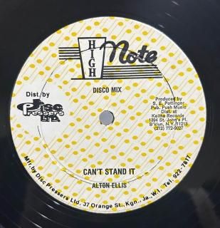 ALTON ELLIS - CANT STAND IT