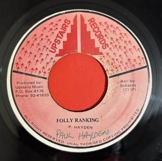 PAUL HAYDEN - FOLLY RANKING