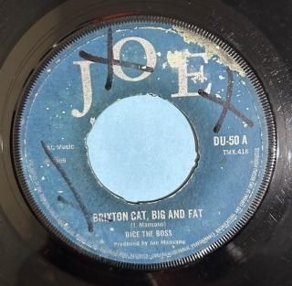 DICE THE BOSS - BRIXTON CAT BIG AND FAT (discogs)
