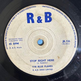 BLUE FLAMES - STOP RIGHT HERE