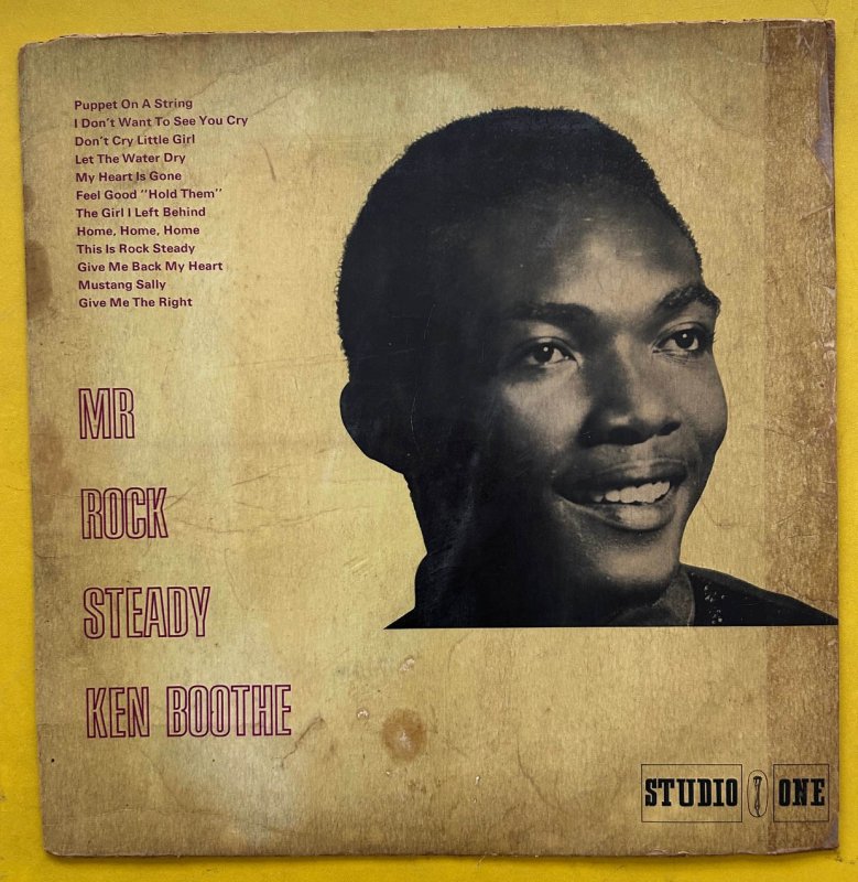 KEN BOOTHE - MR ROCK STEADY - Ninja Records