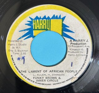 FUNKY BROWN & INNER CIRCLE - THE LAMENT OF AFRICAN PEOPLE